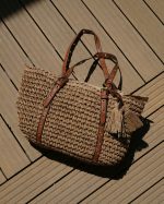 کیف زنانه رافیا مهگل - Image 2